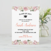 Einladung von Blumenblättern im Jahr 2021 (Stehend Vorderseite)