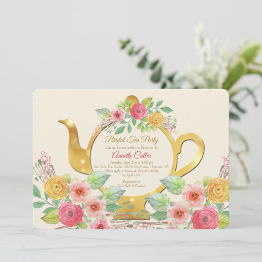 Einladung von Blumenkohl (Stehend Vorderseite)