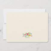 Einladung von Blumenkohl (Rückseite)