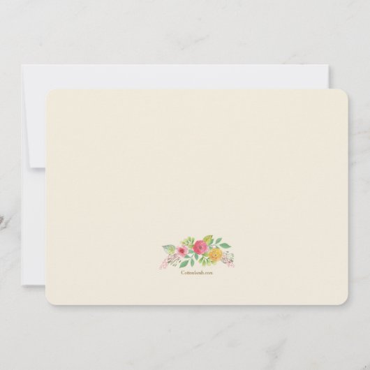 Einladung von Blumenkohl (Rückseite)