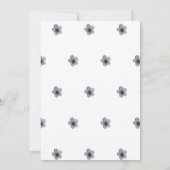 Einladung von Blumenkohl-Wappen (Rückseite)