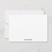 Einladung von BNW Floral Wreath zum Frühstück (Rückseite)