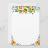 Einladung von Boda Cristiana Sencilla Wedding (Rückseite)