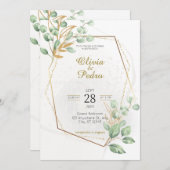 Einladung von Boda En Espanol (Vorne/Hinten)