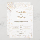 Einladung von Boda En Espanol (Vorne/Hinten)