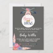 Einladung von Bögen oder Pfeilen - Party für gesch (Vorderseite)