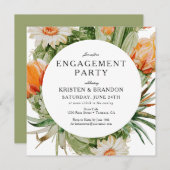 Einladung von Boho Cactus Desert (Vorne/Hinten)