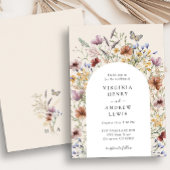 Einladung von Boho Floral Arch