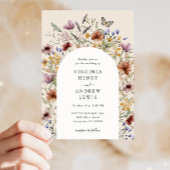 Einladung von Boho Floral Arch