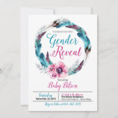 Einladung von Boho Gender (Vorderseite)