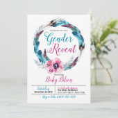 Einladung von Boho Gender (Stehend Vorderseite)