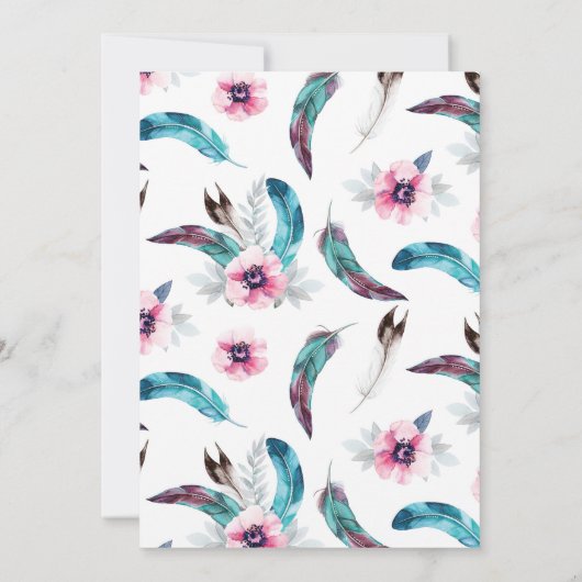 Einladung von Boho Gender (Rückseite)