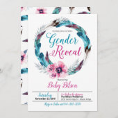 Einladung von Boho Gender (Vorne/Hinten)