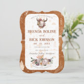 Einladung von Boho Ranch (Stehend Vorderseite)