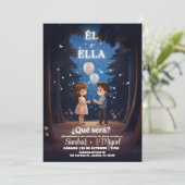 Einladung von Boho Revelación zur Aufdeckung des s (Stehend Vorderseite)