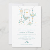 Einladung von Boho Sea Animal Baby Shower (Vorderseite)