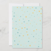 Einladung von Boho Sea Animal Baby Shower (Rückseite)