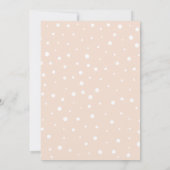 Einladung von Boho Sea Animal Baby Shower (Rückseite)