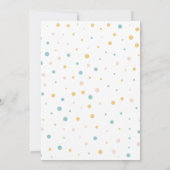 Einladung von Boho Sea Animal Baby Shower (Rückseite)