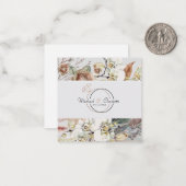 Einladung von Boho Style Hochzeit (Vorderseite/Rückseite Beispiel)