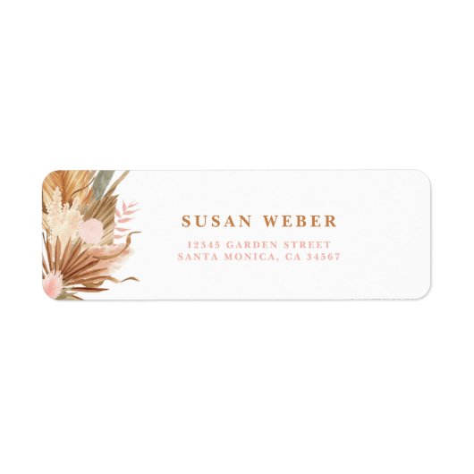 Einladung von Boho Terracotta (Vorne)