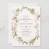 Einladung von Boho Wreath Bridal (Vorderseite)