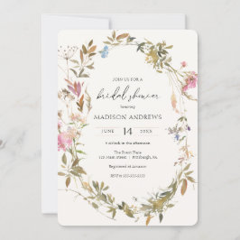 Einladung von Boho Wreath Bridal
