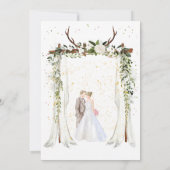 Einladung von Boho zum Hochzeitsfest 2025 (Rückseite)