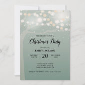 Einladung von Bokeh Tree (Vorderseite)