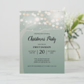 Einladung von Bokeh Tree (Stehend Vorderseite)