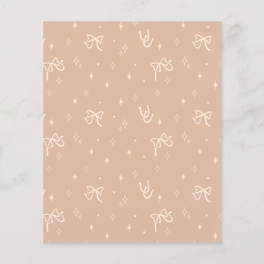 Einladung von Booten und Brautpartys (Rückseite)