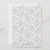 Einladung von Bougainvillea Annaprashan (First Ric (Rückseite)