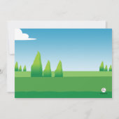 Einladung von Bounce House (Rückseite)