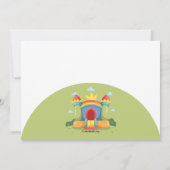 Einladung von Bounce House Foto (Rückseite)