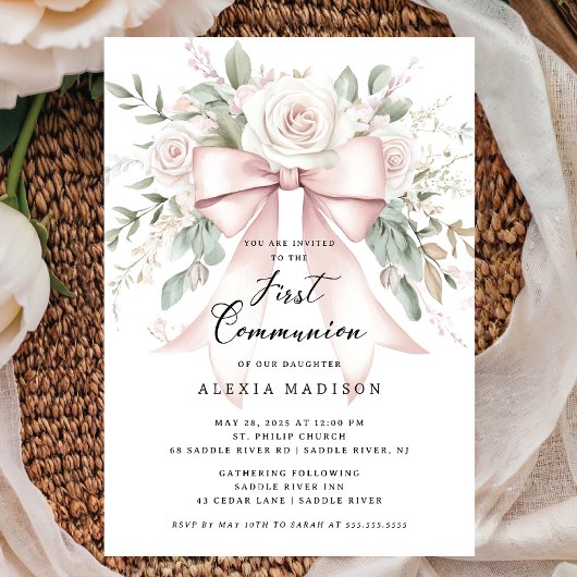 Einladung von Bow & Blossom