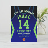 Einladung von Boy Birthday (Stehend Vorderseite)