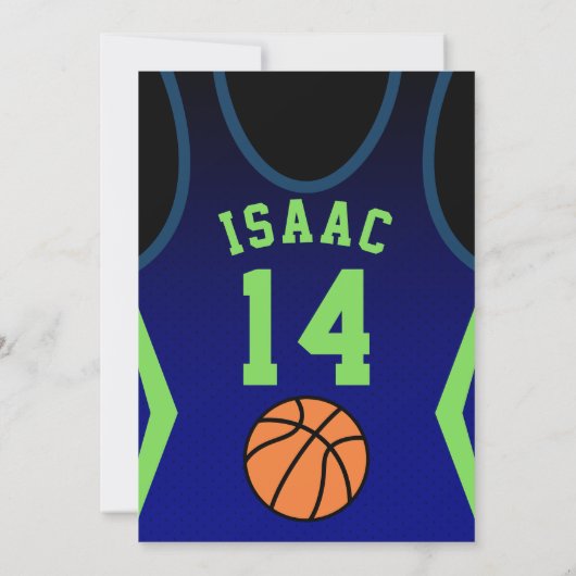 Einladung von Boy Birthday (Rückseite)