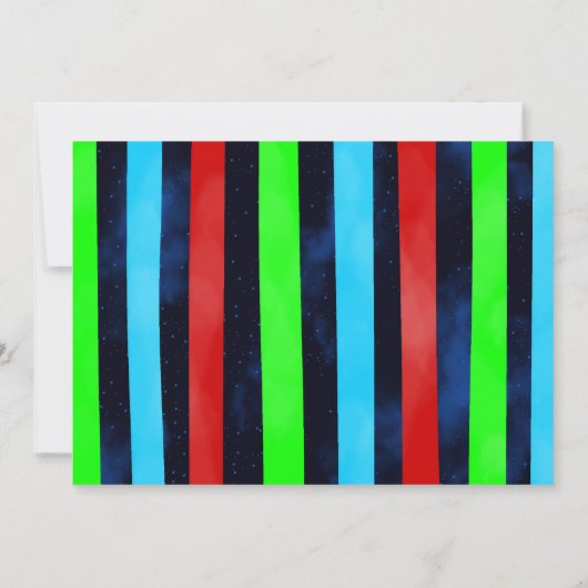 Einladung von Boy Foto (Rückseite)