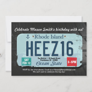 Einladung von Boy zum 16. Geburtstag