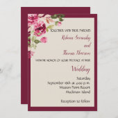 Einladung von Boysenberry Wedding (Vorne/Hinten)