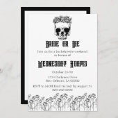 Einladung von Braut oder Die Junggeselinnen-Abschi (Vorne/Hinten)