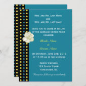 Einladung von Braut- und Bräutigam-Eltern zur Hoch (Vorne/Hinten)