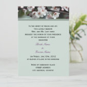 Einladung von Brauteltern zur Hochzeit (Stehend Vorderseite)