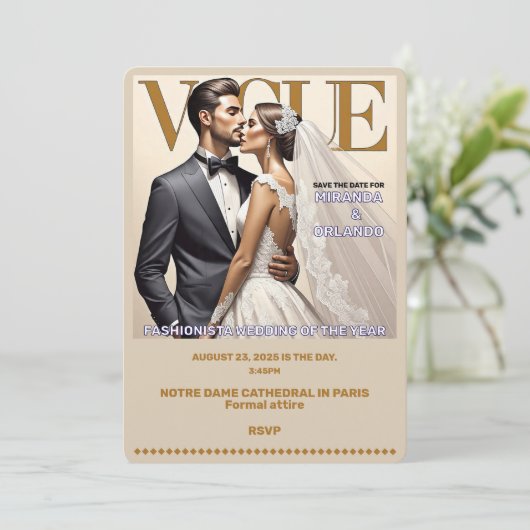 " EINLADUNG VON BREITERN " (Stehend Vorderseite)