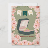 Einladung von Bridal Brunch (Rückseite)