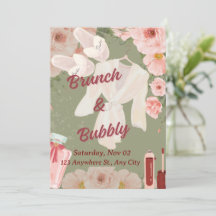 Einladung von Bridal Brunch