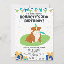 Einladung von Bulldog zum Geburtstag