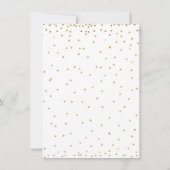 Einladung von Bunny Floral zum Geburtstag (Rückseite)