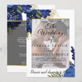 Einladung von Burgundy Floral Vellum Wedding