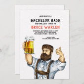 Einladung von Burly Beer Drinker (Vorne/Hinten)